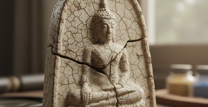 รอยร้าวแห่งศรัทธา: ทำไมพระเครื่องที่ชำรุดยังทรงคุณค่า และเหตุผลที่ควรนำมาบูรณะ